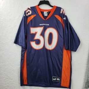 PUMA mens XL Broncos Terrell Davis #30 jersey